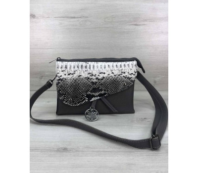 Клатч Етель сірий WeLassie