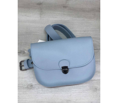 Сумочка на пояс - клатч Stacy блакитна WeLassie