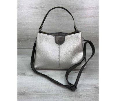 Жіноча сумка Іліна срібло WeLassie