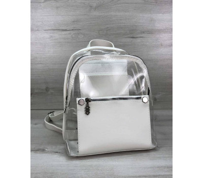 Рюкзак Бонни белый с силиконом WeLassie