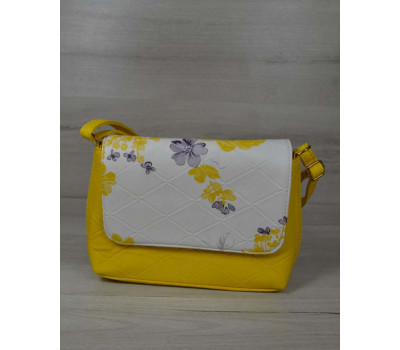 Маленький універсальний жіночий клатч жовтого кольору WeLassie