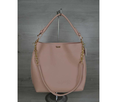Сумка - ланцюжок пудрового кольору WeLassie