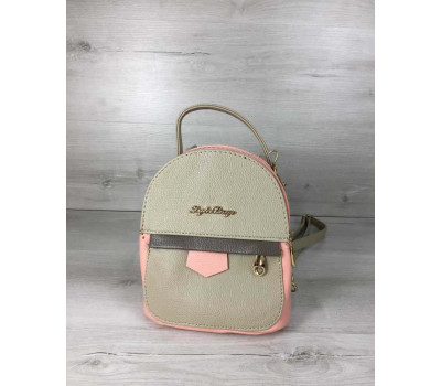 Сумка-рюкзак Маленький пудрового кольору WeLassie