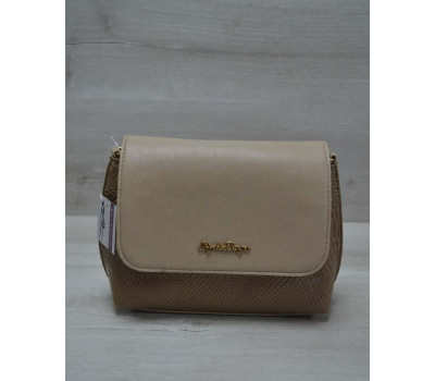 Маленький універсальний жіночий клатч кави рептилія з кавою гладким WeLassie