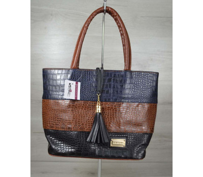 Жіноча сумка «Маель» шоколадна WeLassie