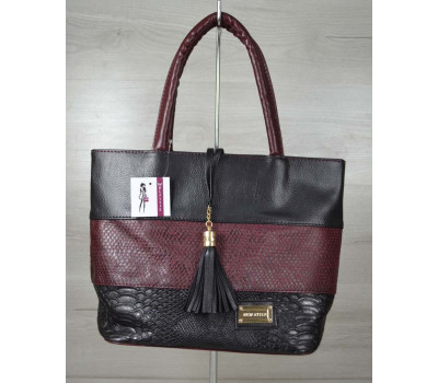 Жіноча сумка «Маель» чорна WeLassie