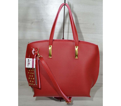 Сумка з гаманцем червоного кольору WeLassie