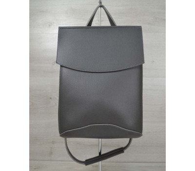 Молодіжний сумка-рюкзак сірого кольору WeLassie