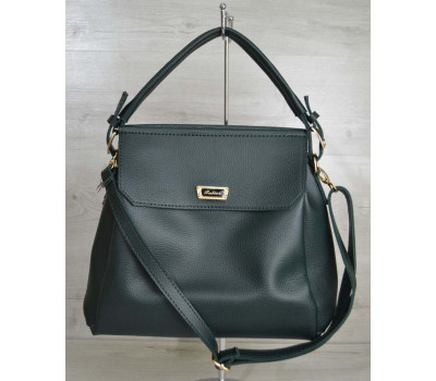 Сумка на три відділення зеленого кольору WeLassie