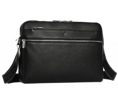 Горизонтальна почтальонка через плече шкіряна Royal Bag RB70051