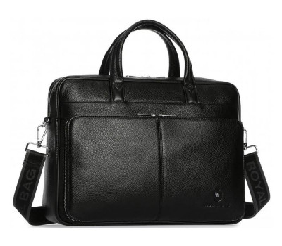 Чоловіча шкіряна ділова сумка-портфель для ноутбука Royal Bag RB50101