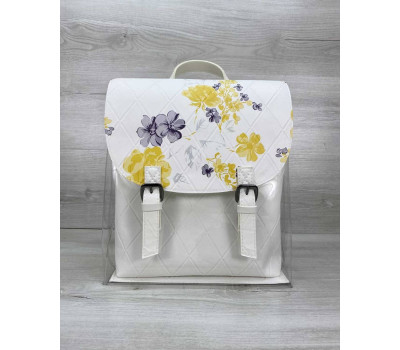 Рюкзак силиконовый с белой косметичкой WeLassie