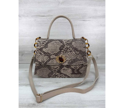 Сумка жіноча Бурштин бежева WeLassie