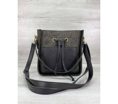 Сумка Manon чорне золото WeLassie