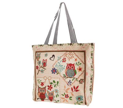 Жіноча пляжна тканинна сумка VALIRIA FASHION 3DETAL1810-2