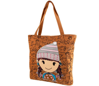 Жіноча пляжна тканинна сумка VALIRIA FASHION 3DETAL1815-3