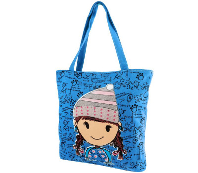 Жіноча пляжна тканинна сумка VALIRIA FASHION 3DETAL1815-2