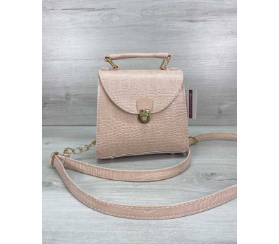 Сумка жіноча «Sam» пудра WeLassie