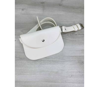 Жіноча сумка Kim біла WeLassie