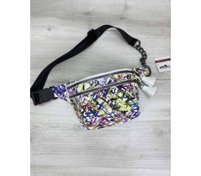 Сумка на пояс «Елен» абстракція WeLassie