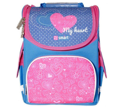 Рюкзак шкільний каркасний SMART PG-11 My heart 558065