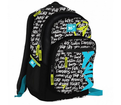 Рюкзак шкільний YES T-57 Sport чорний 558358