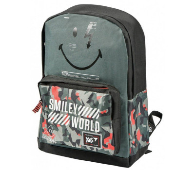 Рюкзак шкільний YES T-67 Smiley World Military boy 558282
