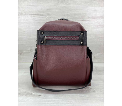 Сумка рюкзак «Dacio» темно бордовый WeLassie
