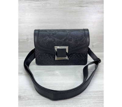 Жіноча сумка клатч «Арні» чорний WeLassie