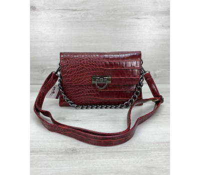 Жіноча сумка клатч «Келлі» червона WeLassie