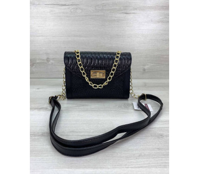 Жіноча сумка «Бэсс» чорна WeLassie