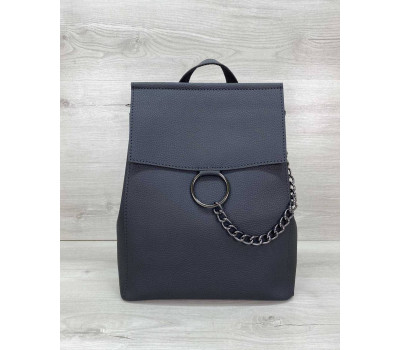 Сумка рюкзак «Марио» графитовый WeLassie