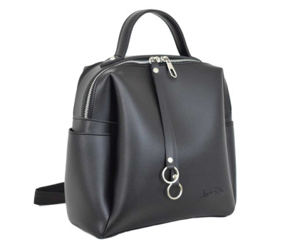 660 рюкзак чорний г Lucherino