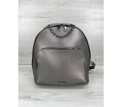 Женский рюкзак «Андрес» металлик WeLassie
