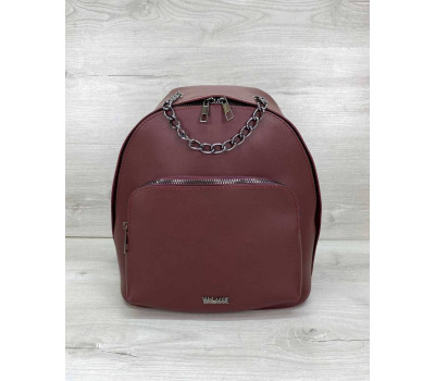 Жіночий рюкзак «Андрес» бордовий WeLassie