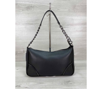 Жіноча сумка «Луна» чорна WeLassie