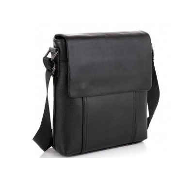 Кожаная сумка-мессенджер кожаная Tiding Bag NM20-8153A