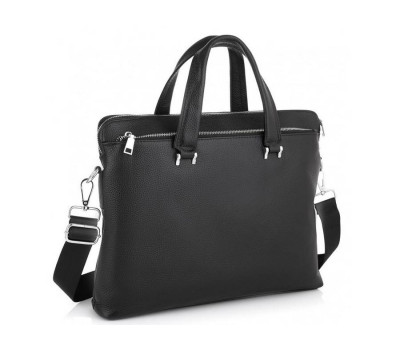 Чоловіча класична шкіряна сумка для ноутбука Tiding Bag NM23-2307A
