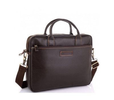 Чоловіча коричнева сумка для ноутбука Allan Marco RR-4024B