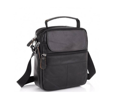 Чорна чоловіча сумка-месенджер Tiding Bag NM20-6021A