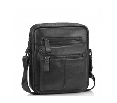 Чорна чоловіча сумка-месенджер Tiding Bag N2-0015A