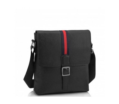 Чоловіча шкіряна сумка через плече месенджер Tiding Bag A25F-98085A