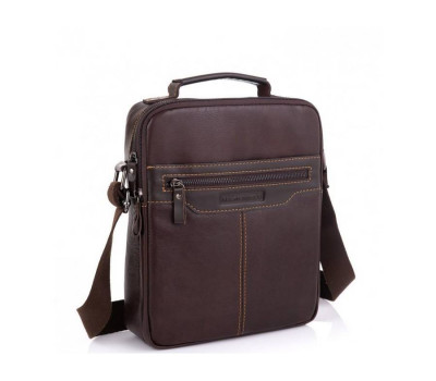 Сумка через плече чоловіча шкіряна Allan Marco RR-4083B