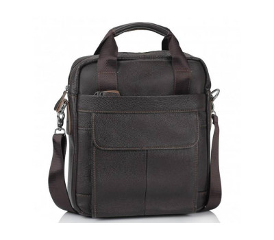 Сумка через плече шкіряна чоловіча Tiding Bag M38-8861DB