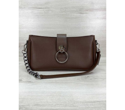 Жіноча сумка «Евері» коричнева WeLassie